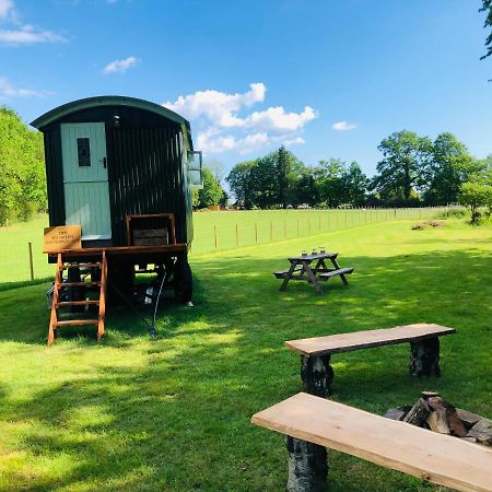 The Big Green Shepherds Hut Charlwood Exterior photo