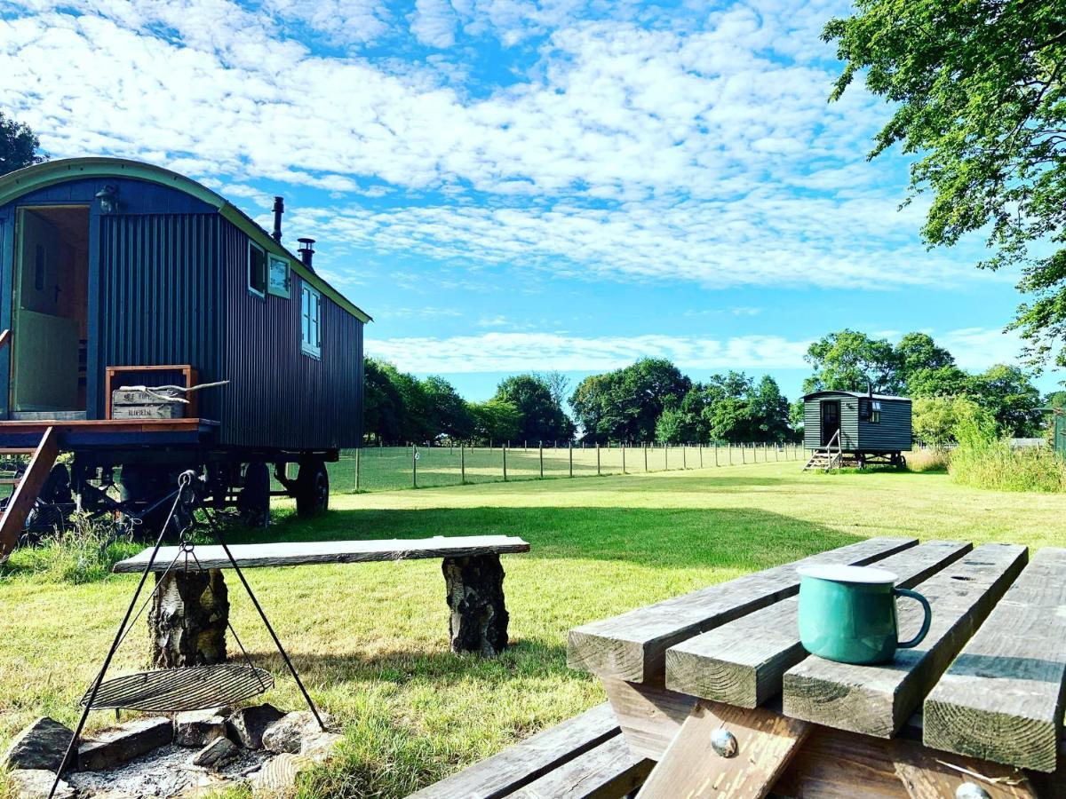 The Big Green Shepherds Hut Charlwood Exterior photo